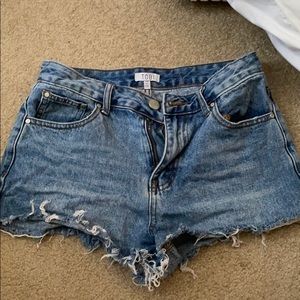 TOBI Jean shorts